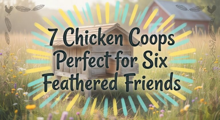 six chicken coop suggestions