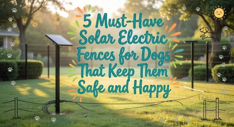 solar dog fence recommendations