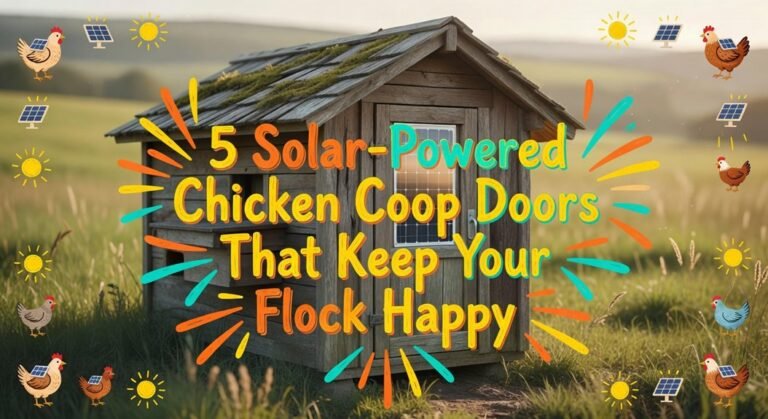 solar powered poultry automation
