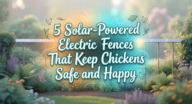 solar powered poultry protection fences