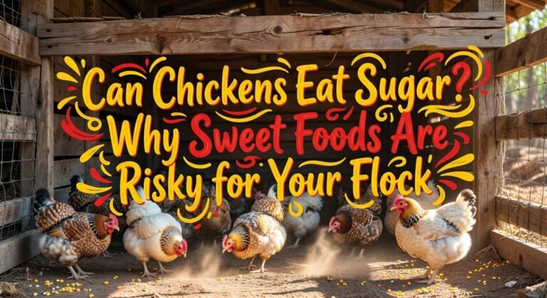 sugar harms flock health