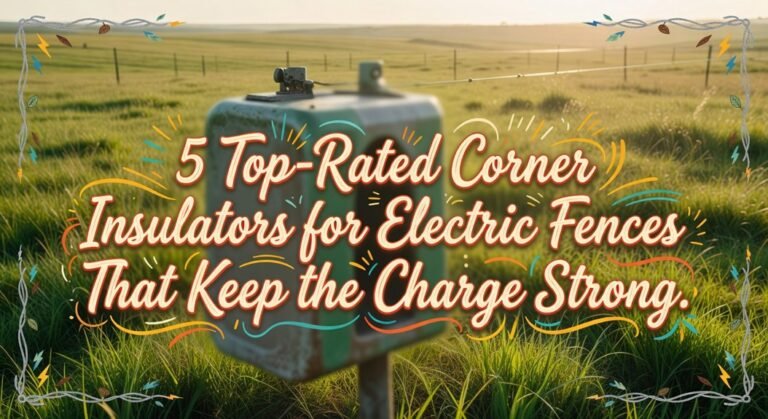 top electric fence corners