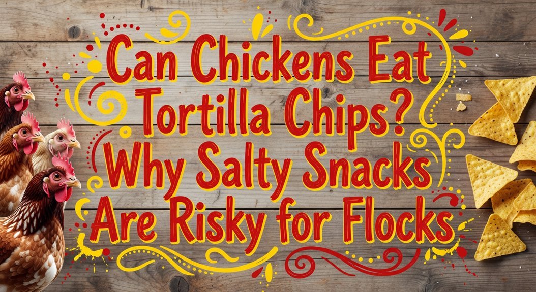 tortilla chips threaten chickens