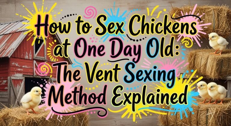 vent sexing method