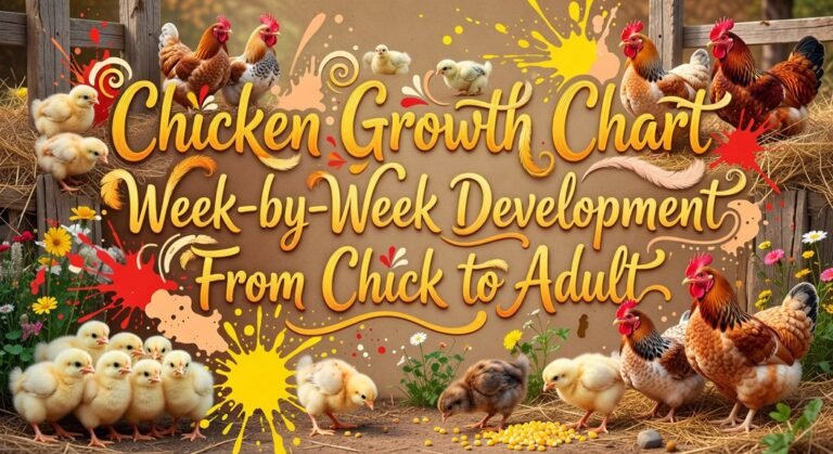 weekly chicken development timeline