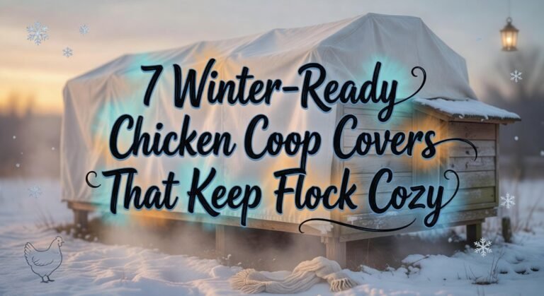 winter chicken coop covers