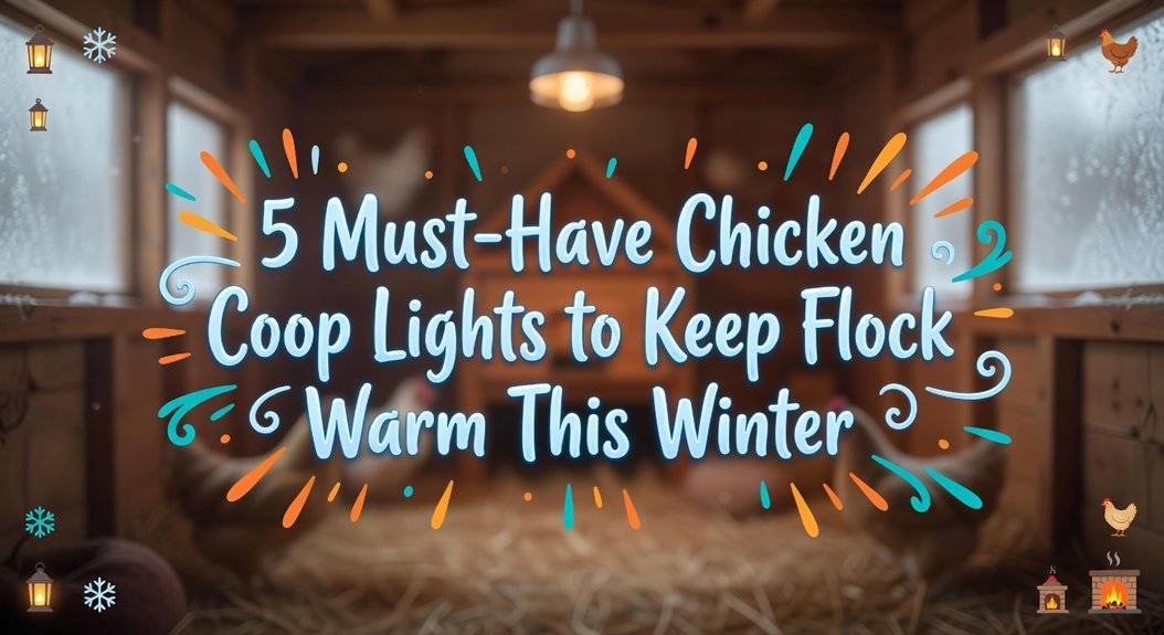 winter chicken coop lighting