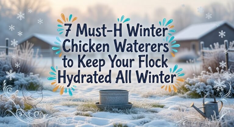 winter chicken waterer recommendations