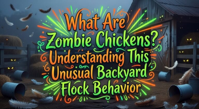 zombie chicken flock behavior